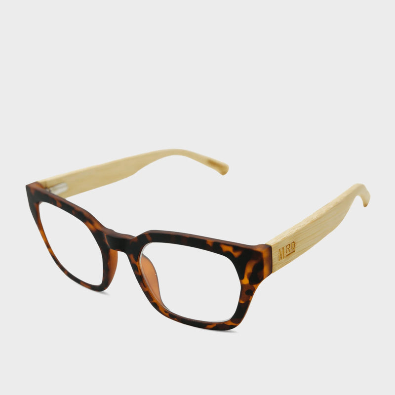 Moana Road Reading Glasses - Rectangular Tortoishell