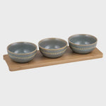 Cameo Bowl & Tray Set