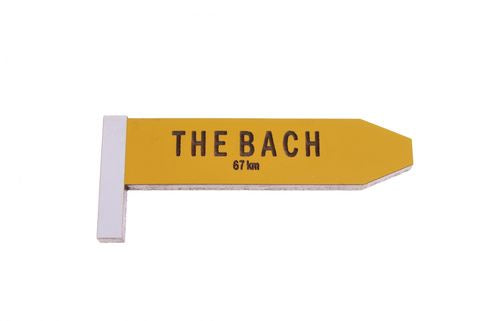 The Bach Road Sign Magnet