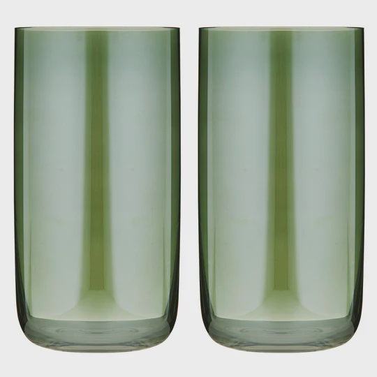 Verity Highball Tumblers Fern - Set of 2