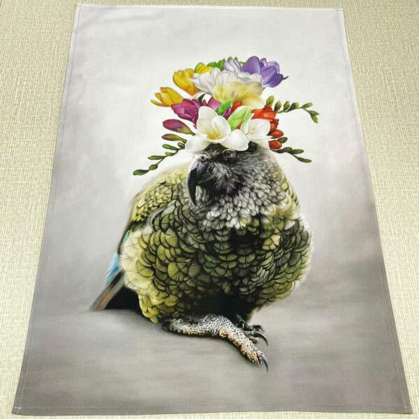 Freesia Kahlo - Tea Towel