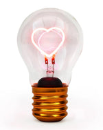 LED Heart Lightbulb