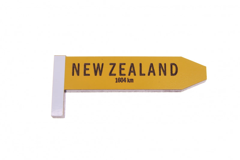 New Zealand Road Sign Magnet