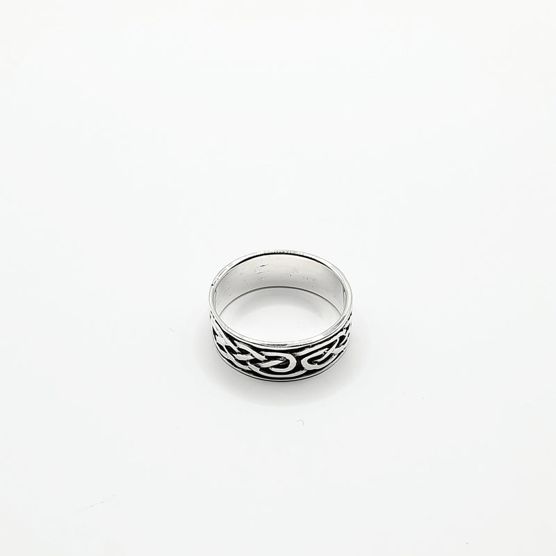 Sterling Silver Plaited Ring