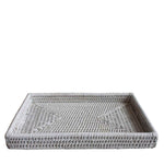 Rattan Rectangular Tray - Mini