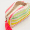 Cosmetic Bag - Coloured Stripes