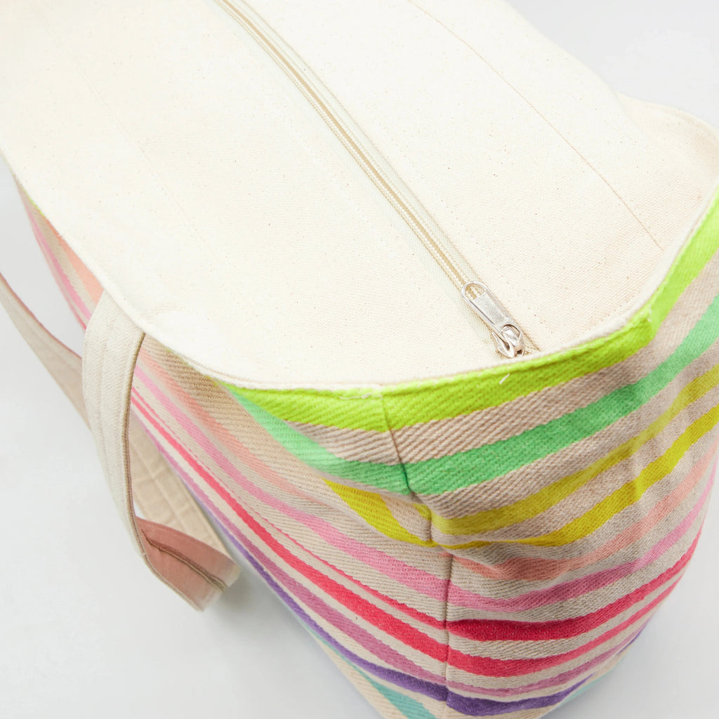 Shopper Bag - Coloured Stripes