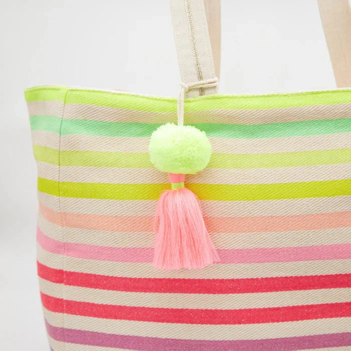 Shopper Bag - Coloured Stripes