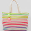 Shopper Bag - Coloured Stripes