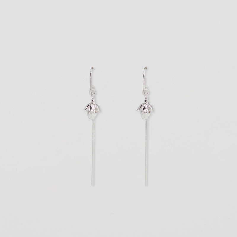 Silver Tulip - Earrings