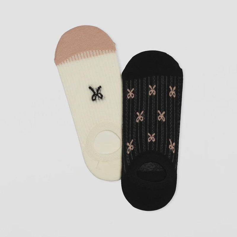 S + G No Show Socks (Set of 2)