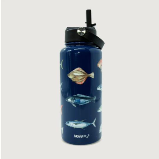 Moana Road Drink Bottle - NZ Fishing 1L