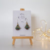 Christmas Clay Earrings