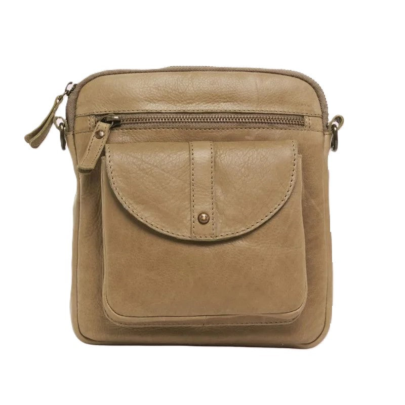 Helen Leather Crossbody Bag