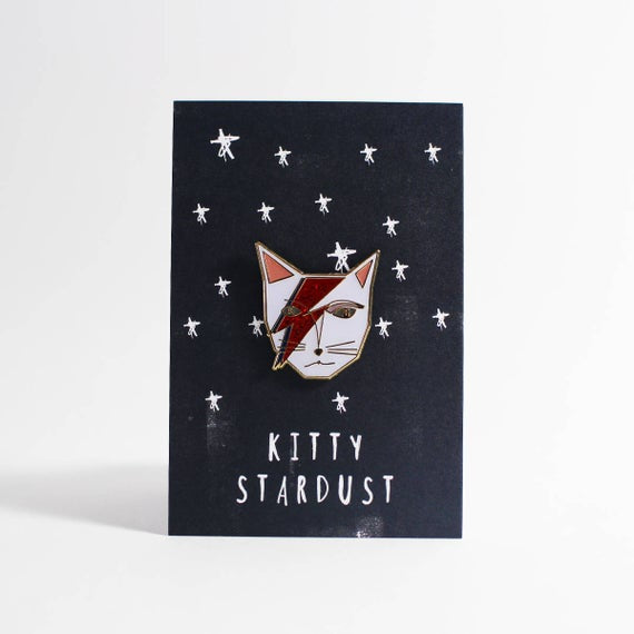 Enamel Pin - Kitty Stardust