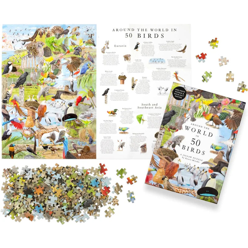 Around the World in 50 Birds - Puzzle