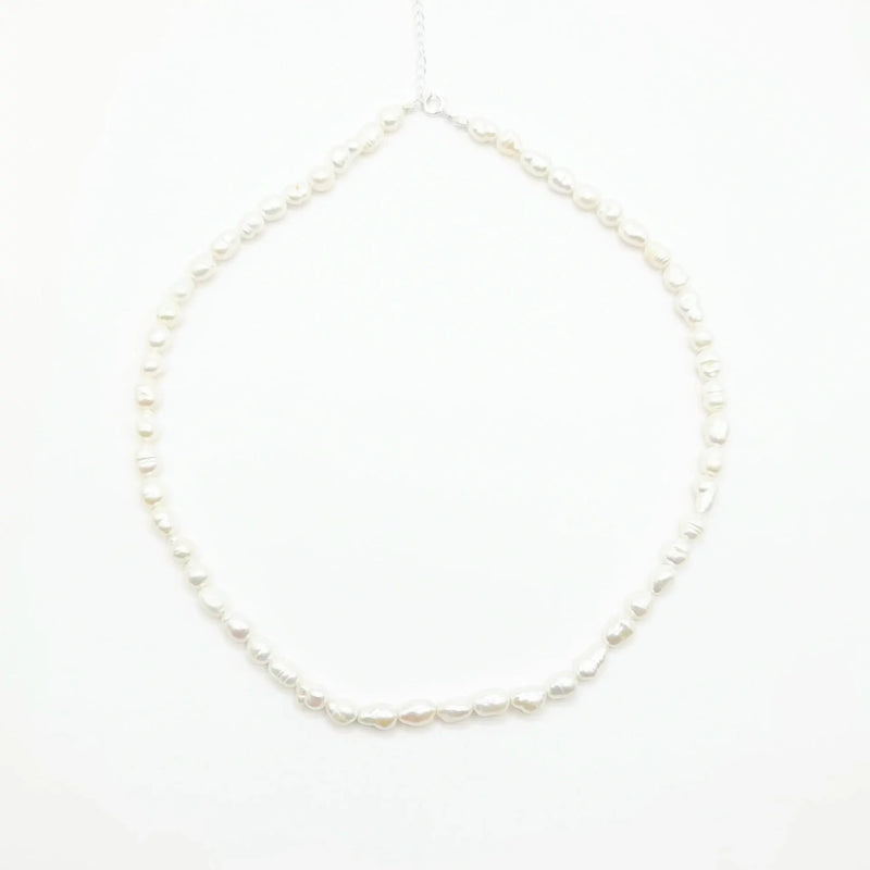 Sterling Silver Freshwater Pearl Necklace