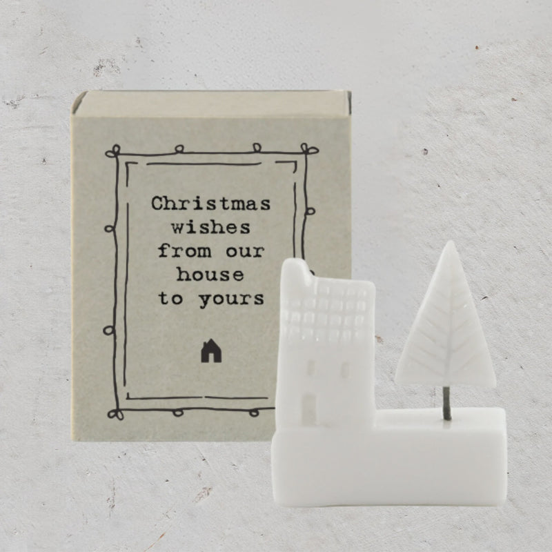 Matchbox Porcelain House - Christmas