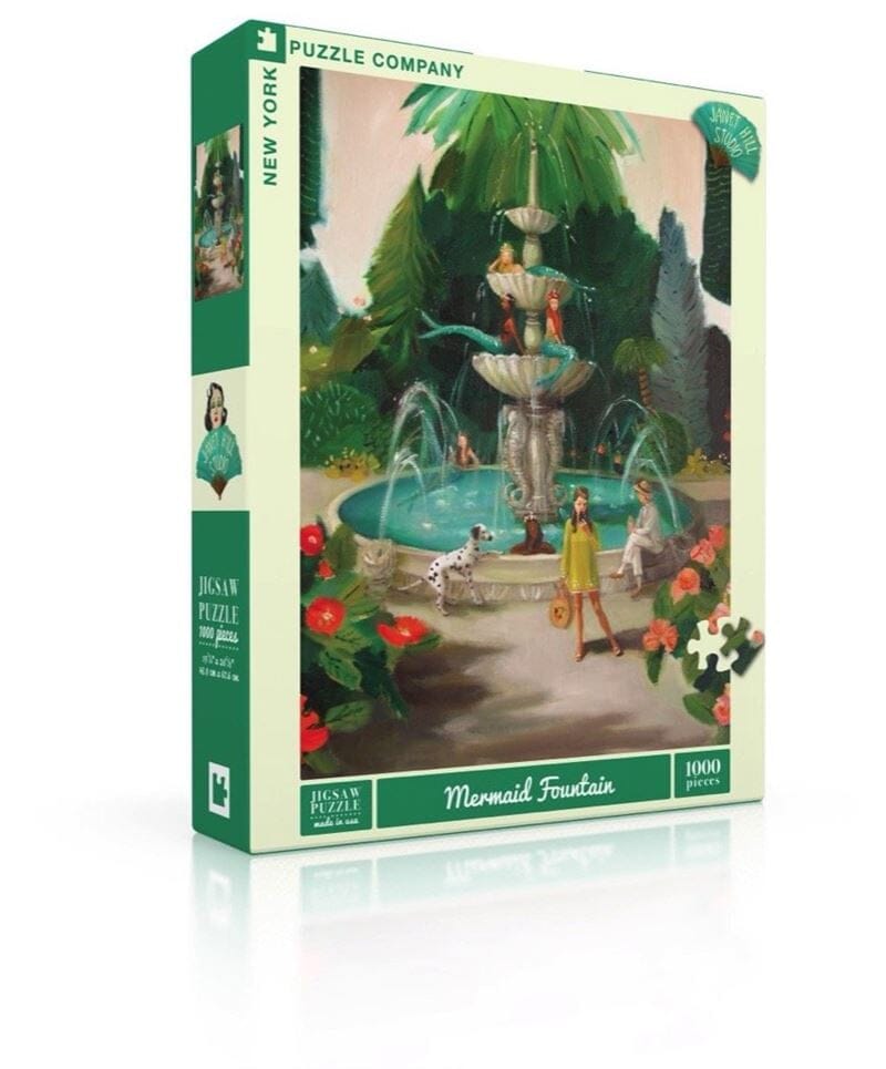 New Yorker Jigsaw Puzzle - Mermaid Fountain