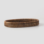 Rattan Oval Tray Homeware Decor Not specified 