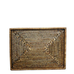 Rattan Rectangular Tray Homeware Decor Not specified 