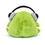 Ricky Rain Frog w Headphones