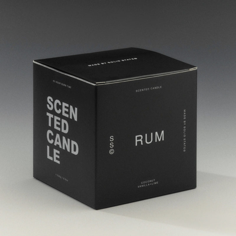 Rum - Scented Candle