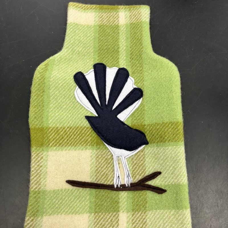 Blanket hot water bottle cover - Fantail