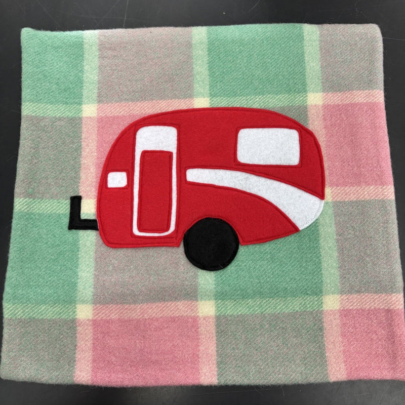 Blanket Cushion - Caravan