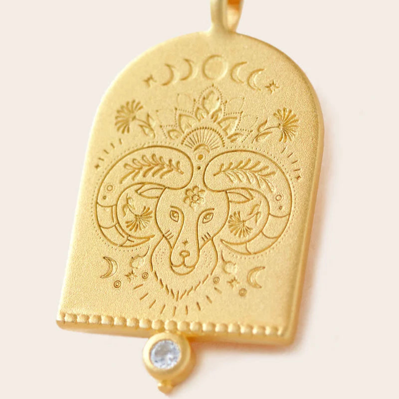 Gold Zodiac Necklace (SALE)