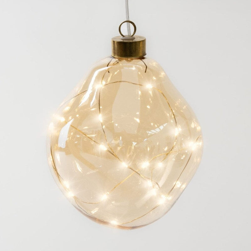 Hanging Champagne Orb Light (SALE)